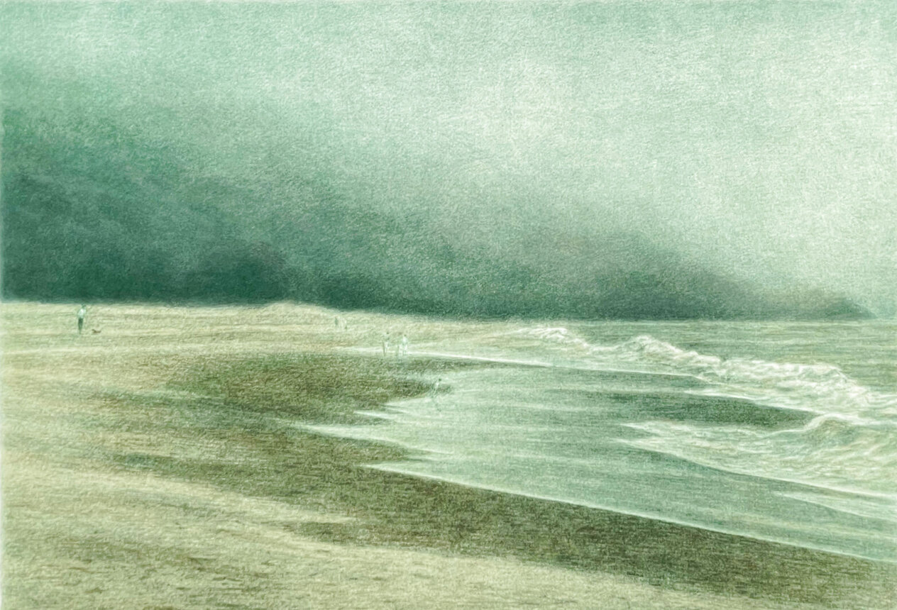 Point Reyes 1992 Framed Limited Edition Lithograph 20x27 by Harold ...