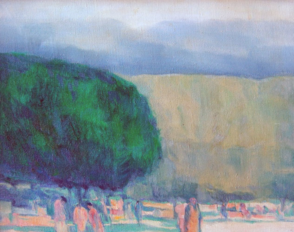 Park II 18x22 Original Painting by Harold Altman Park II 18x22 Original Painting by Harold Altman