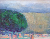 Park II 18x22 Original Painting by Harold Altman - 0 Park II 18x22 Original Painting by Harold Altman - 0