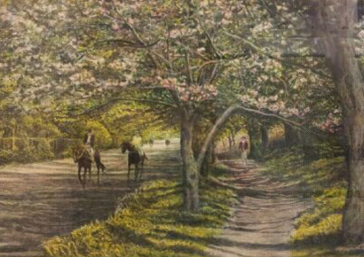 Bridal Path AP 1989 Limited Edition Print by Harold Altman Bridal Path AP 1989 Limited Edition Print by Harold Altman