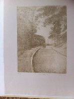 Parc Mont Souris III 1982 Limited Edition Print by Harold Altman - 1 Parc Mont Souris III 1982 Limited Edition Print by Harold Altman - 1
