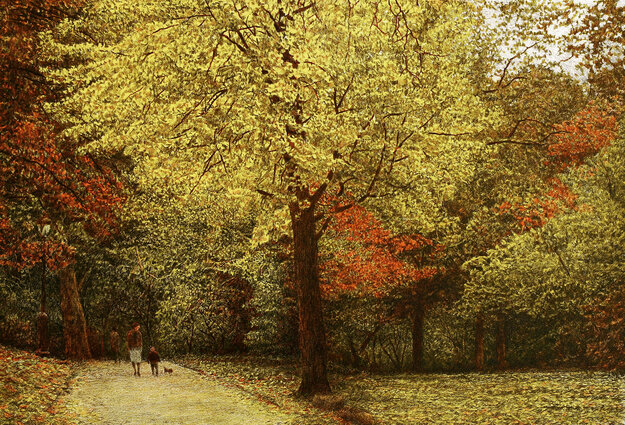 Yellow Tree 1987 Limited Edition Print - Harold Altman
