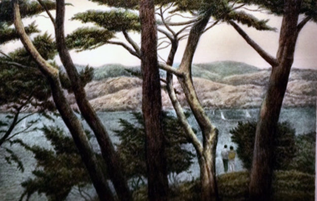 San Francisco Bay Limited Edition Print - Harold Altman
