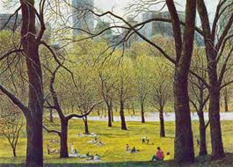 Early Spring 1987 New York - NYC Limited Edition Print - Harold Altman