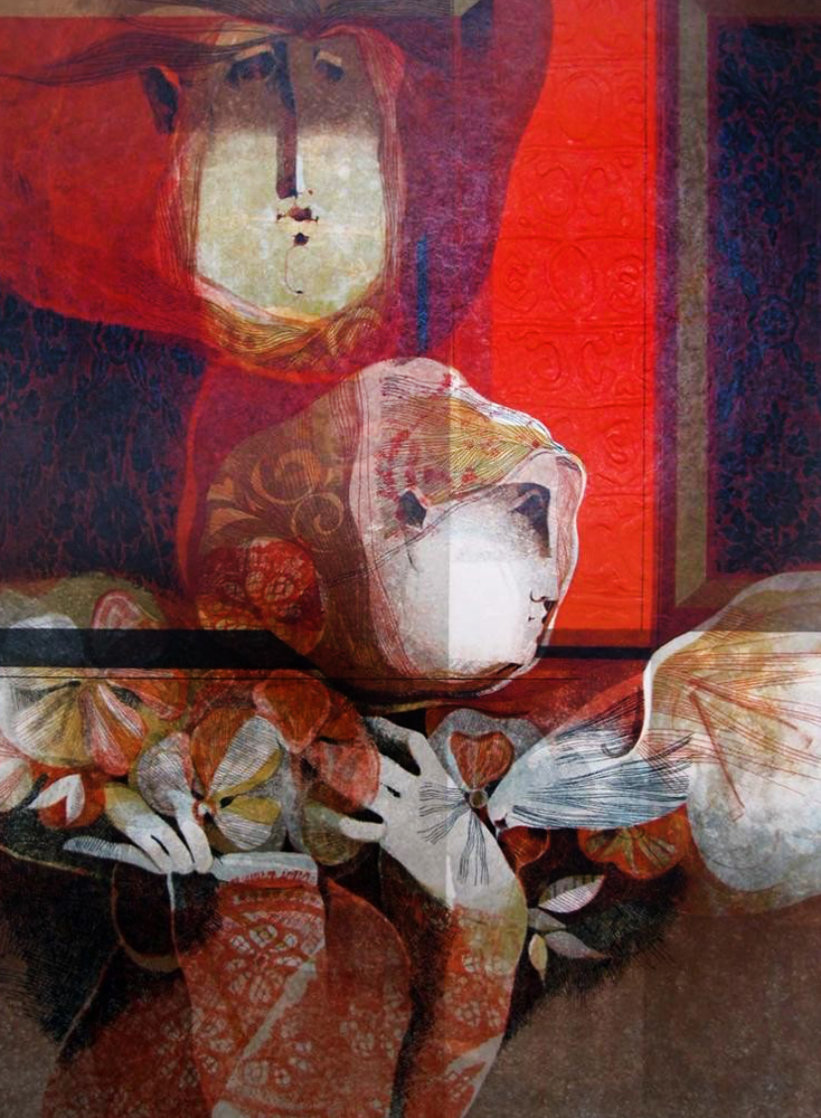 Vision De Poeta Suite of 4 Limited Edition Print by Sunol Alvar Vision De Poeta Suite of 4 Limited Edition Print by Sunol Alvar