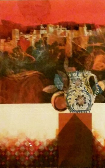 Alhambra Suite: Untitled II 1978 Limited Edition Print by Sunol Alvar Alhambra Suite: Untitled II 1978 Limited Edition Print by Sunol Alvar