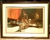 Passage Rouge 1979 Limited Edition Print by Sunol Alvar - 5 Passage Rouge 1979 Limited Edition Print by Sunol Alvar - 5