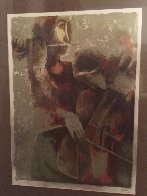 Muscians 1970 Limited Edition Print by Sunol Alvar - 2 Muscians 1970 Limited Edition Print by Sunol Alvar - 2