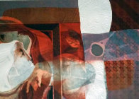 Meditation 1979 Limited Edition Print by Sunol Alvar - 0 Meditation 1979 Limited Edition Print by Sunol Alvar - 0