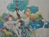 Garden of Eden 1988 Limited Edition Print by Sunol Alvar - 1 Garden of Eden 1988 Limited Edition Print by Sunol Alvar - 1