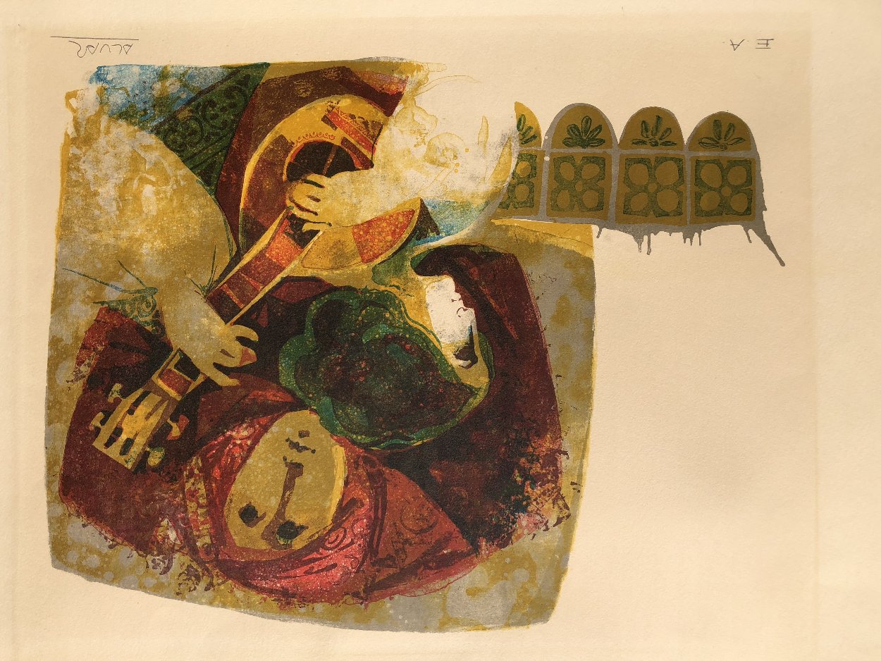 Untitled Lithograph EA Limited Edition Print by Sunol Alvar Untitled Lithograph EA Limited Edition Print by Sunol Alvar