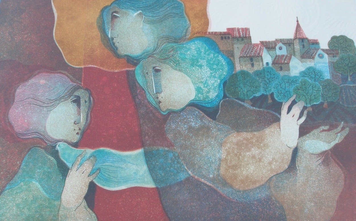 Dove II 1998 Limited Edition Print by Sunol Alvar Dove II 1998 Limited Edition Print by Sunol Alvar
