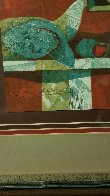 Two Woman With Dove AP 1978 Limited Edition Print by Sunol Alvar - 3 Two Woman With Dove AP 1978 Limited Edition Print by Sunol Alvar - 3