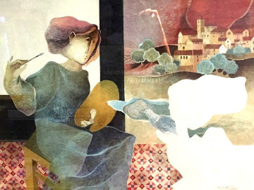 Allegories of the Art 1980 1 print Limited Edition Print - Sunol Alvar Allegories of the Art 1980 1 print Limited Edition Print - Sunol Alvar