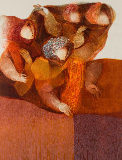 3 Pieces From Suite Biblique: David Plays His Harp, Esther At the Banquet And Ruth Gleanin Limited Edition Print - Sunol Alvar 3 Pieces From Suite Biblique: David Plays His Harp, Esther At the Banquet And Ruth Gleanin Limited Edition Print - Sunol Alvar