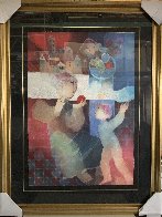 Maternite Du Village Limited Edition Print by Sunol Alvar - 1 Maternite Du Village Limited Edition Print by Sunol Alvar - 1
