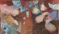 Interieur Amb Flors Limited Edition Print by Sunol Alvar - 0 Interieur Amb Flors Limited Edition Print by Sunol Alvar - 0