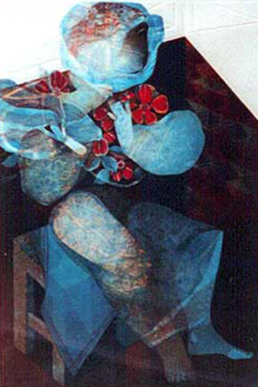 Personnage Assis 1979 Limited Edition Print by Sunol Alvar Personnage Assis 1979 Limited Edition Print by Sunol Alvar