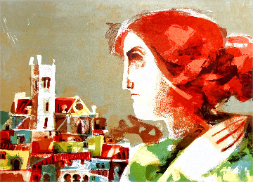 Female Figure EA 1970 Limited Edition Print - Sunol Alvar Female Figure EA 1970 Limited Edition Print - Sunol Alvar