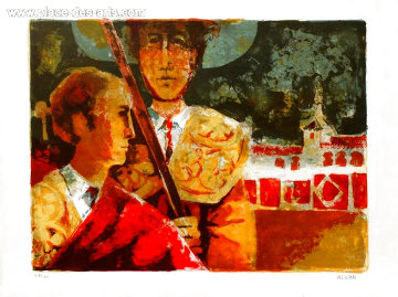 Toreador Limited Edition Print - Sunol Alvar Toreador Limited Edition Print - Sunol Alvar