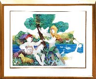 Garden of Eden 1988 Limited Edition Print by Sunol Alvar - 1 Garden of Eden 1988 Limited Edition Print by Sunol Alvar - 1