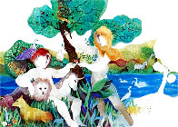 Garden of Eden 1988 Limited Edition Print by Sunol Alvar - 0 Garden of Eden 1988 Limited Edition Print by Sunol Alvar - 0