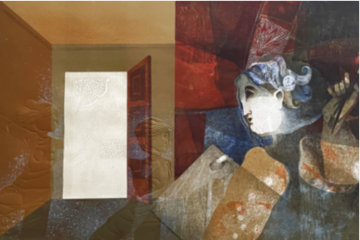 L'Inspiration Huge Limited Edition Print - Sunol Alvar L'Inspiration Huge Limited Edition Print - Sunol Alvar