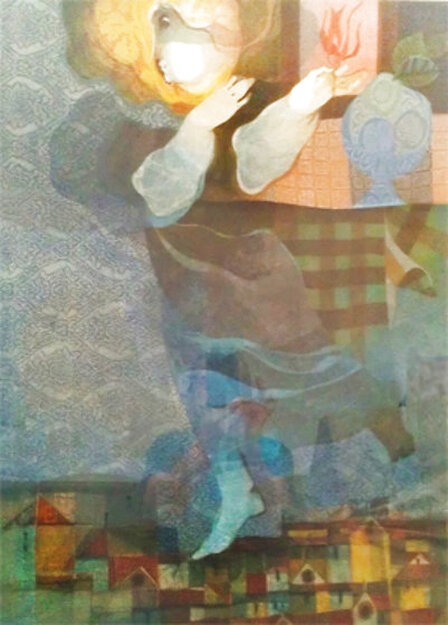 Reve Du Village 1982 Limited Edition Print - Sunol Alvar