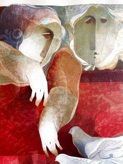 La Tendresse Limited Edition Print - Sunol Alvar La Tendresse Limited Edition Print - Sunol Alvar