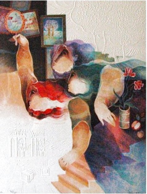 La Nature Humaine - Suite of 5 1986 - Mint  in Portfolio Limited Edition Print - Sunol Alvar