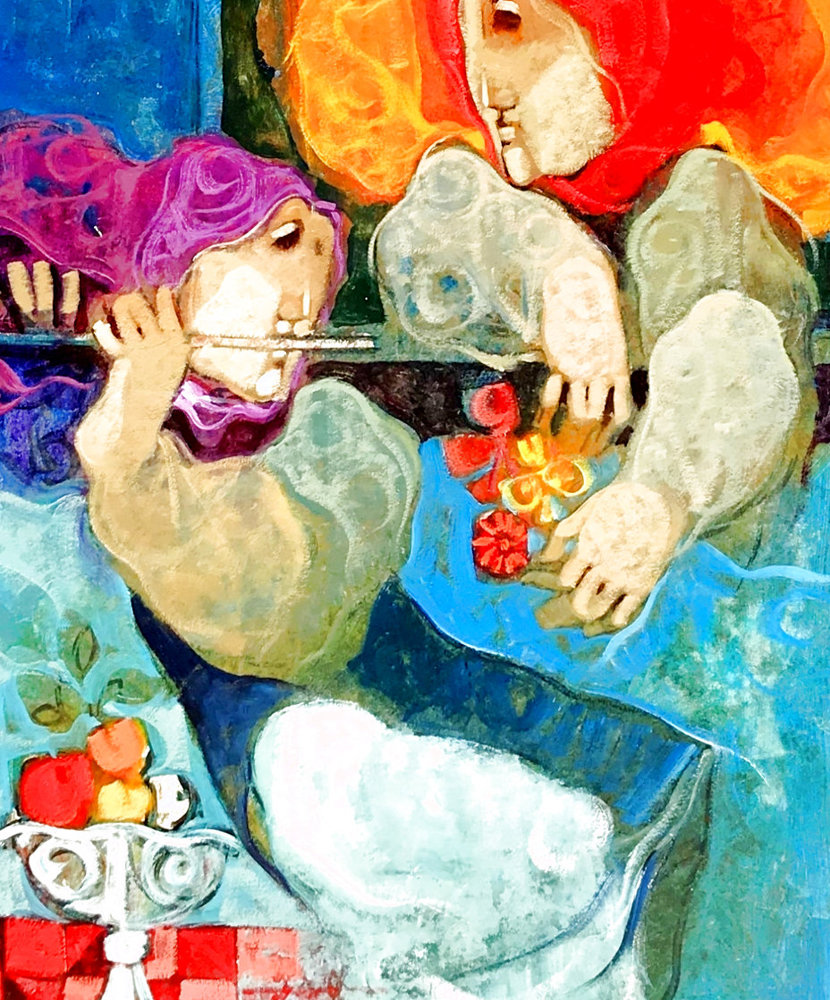 Inspiracion 2000 28x23 Original Painting by Sunol Alvar Inspiracion 2000 28x23 Original Painting by Sunol Alvar