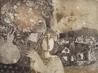 Femme en Bistro Limited Edition Print by Sunol Alvar - 0 Femme en Bistro Limited Edition Print by Sunol Alvar - 0