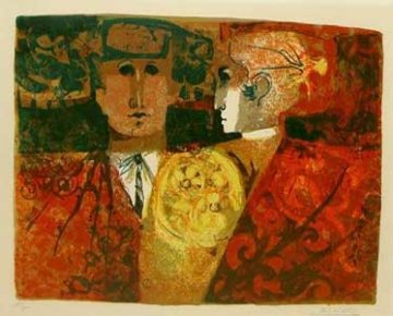 Bull Fighters Limited Edition Print - Sunol Alvar Bull Fighters Limited Edition Print - Sunol Alvar