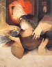 Five Human Senses Suite of 5 1984 Limited Edition Print by Sunol Alvar - 4 Five Human Senses Suite of 5 1984 Limited Edition Print by Sunol Alvar - 4