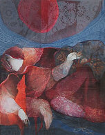 Suite Biblique Suite of 5 on Japon Limited Edition Print by Sunol Alvar - 3 Suite Biblique Suite of 5 on Japon Limited Edition Print by Sunol Alvar - 3