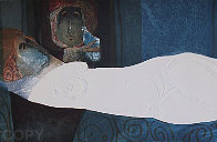 Nudes Suite of 4 on Japon (Rare) Limited Edition Print by Sunol Alvar - 1 Nudes Suite of 4 on Japon (Rare) Limited Edition Print by Sunol Alvar - 1