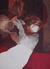 Nudes Suite of 4 Serigraphs on Japon (Rare) Limited Edition Print by Sunol Alvar - 3