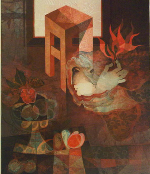 Espirit Du Village Limited Edition Print by Sunol Alvar Espirit Du Village Limited Edition Print by Sunol Alvar