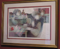 Les Balustrades Suite of 2 1985 Limited Edition Print by Sunol Alvar - 3 Les Balustrades Suite of 2 1985 Limited Edition Print by Sunol Alvar - 3