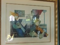 Lyric Suite, Set of 4 (Rare) Limited Edition Print by Sunol Alvar - 4 Lyric Suite, Set of 4 (Rare) Limited Edition Print by Sunol Alvar - 4