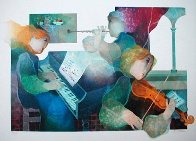 Lyric Suite, Set of 4 (Rare) Limited Edition Print by Sunol Alvar - 0 Lyric Suite, Set of 4 (Rare) Limited Edition Print by Sunol Alvar - 0