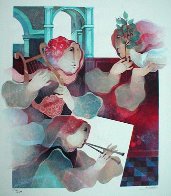 Lyric Suite, Set of 4 (Rare) Limited Edition Print by Sunol Alvar - 2 Lyric Suite, Set of 4 (Rare) Limited Edition Print by Sunol Alvar - 2