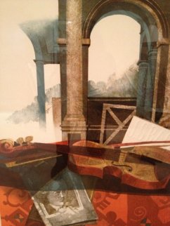 Music Partial Suite, Set of 3 LIthographs Limited Edition Print - Sunol Alvar Music Partial Suite, Set of 3 LIthographs Limited Edition Print - Sunol Alvar