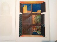 Alhambra Suite of 6 Lithographs Limited Edition Print by Sunol Alvar - 9 Alhambra Suite of 6 Lithographs Limited Edition Print by Sunol Alvar - 9