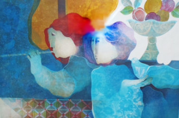 La Musica De La Fruitas 1999 Limited Edition Print - Sunol Alvar La Musica De La Fruitas 1999 Limited Edition Print - Sunol Alvar