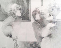 Untitled Drawing 2005 12x15 Drawing by Sunol Alvar - 1 Untitled Drawing 2005 12x15 Drawing by Sunol Alvar - 1