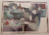 Les Balustrades (II) Suite of 2 Lithographs Limited Edition Print by Sunol Alvar - 3 Les Balustrades (II) Suite of 2 Lithographs Limited Edition Print by Sunol Alvar - 3