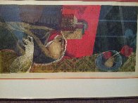 Interior Rojo Limited Edition Print by Sunol Alvar - 1 Interior Rojo Limited Edition Print by Sunol Alvar - 1