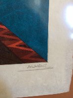 Suites Interiore Bleue, Set of 3 Lithographs 1979 Limited Edition Print by Sunol Alvar - 8 Suites Interiore Bleue, Set of 3 Lithographs 1979 Limited Edition Print by Sunol Alvar - 8