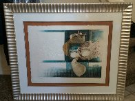 Suites Interiore Bleue, Set of 3 Lithographs 1979 Limited Edition Print by Sunol Alvar - 6 Suites Interiore Bleue, Set of 3 Lithographs 1979 Limited Edition Print by Sunol Alvar - 6
